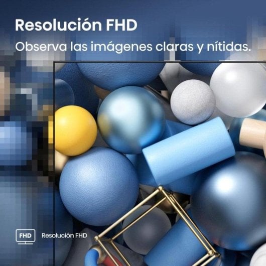 TV Hisense QLED 40A5Q 40" Full HD 60Hz Smart TV VIDAA HDR10 Dolby Atmos