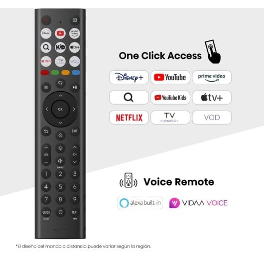 Hisense LED 43" 43A6Q UltraHD 4K Dolby Audio VIDAA