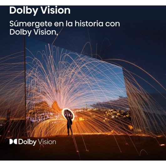 TV Hisense LED 43A6Q 43" 4K UltraHD 60Hz Smart TV VIDAA HDR10 Dolby Vision