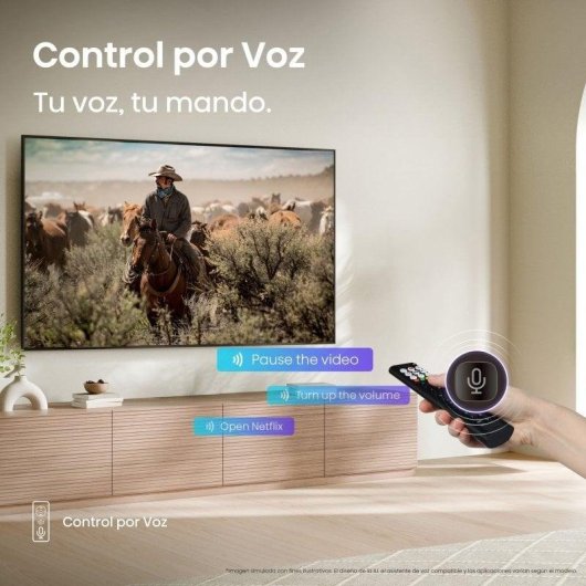 TV Hisense LED 43A6Q 43" 4K UltraHD 60Hz Smart TV VIDAA HDR10 Dolby Vision