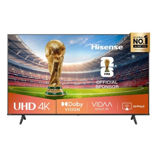 Hisense LED 55" 55A6Q UltraHD 4K Dolby Audio VIDAA