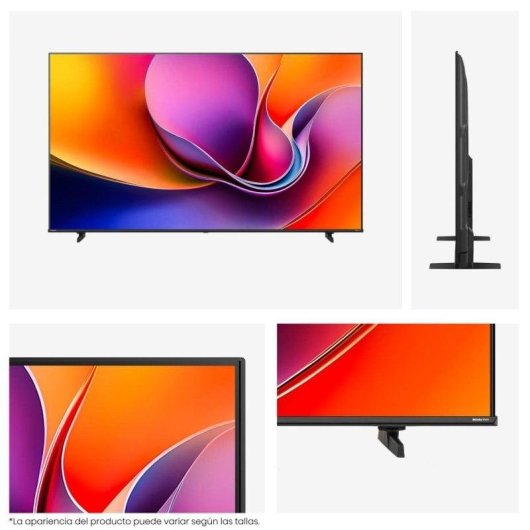 TV Hisense QLED 85A6Q 85" 4K UltraHD 60Hz Smart TV VIDAA Dolby Vision DTS Virtual X