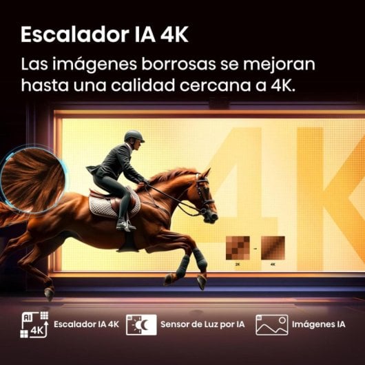 Hisense QLED 43? 43E7Q 4K Ultra HD Smart TV VIDAA WiFi Dolby Vision HDMI 2.1