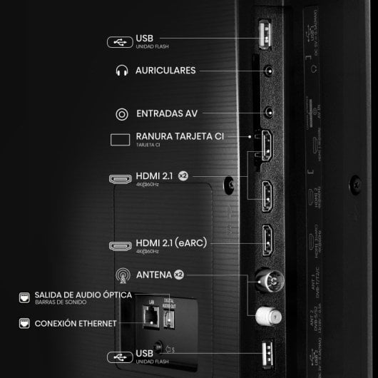 Hisense QLED 75E7Q 75″ 4K Dolby Vision, Dolby Atmos, HDMI 2.1, VRR, Alexa