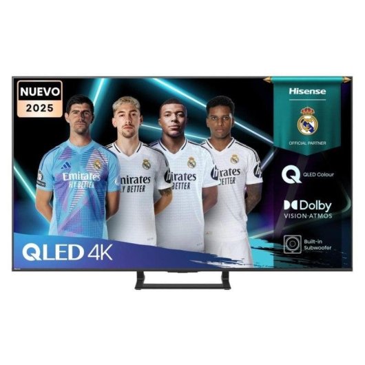TV Hisense QLED 55A7Q 55" 4K UltraHD 60Hz Smart TV Vidaa Dolby Vision Atmos Subwoofer