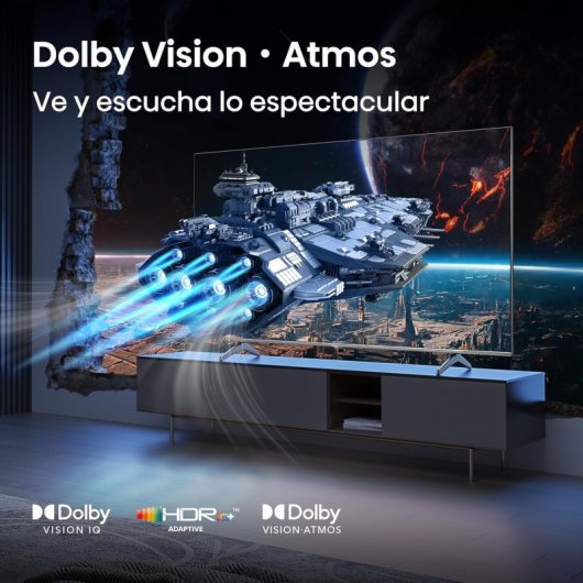 Hisense QLED 85E7Q Pro 85″ 4K Gaming 144 Hz AMD Freesync Premium Dolby Vision Atmos