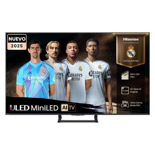 TV Hisense Mini LED 55E8Q 55" 4K UltraHD 144Hz Smart TV VIDAA Dolby Vision Atmos Gaming PRO