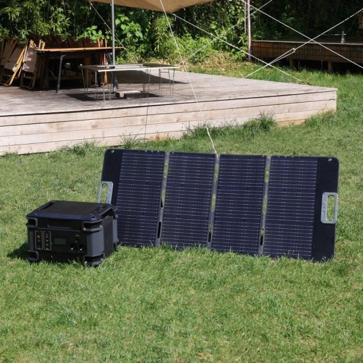 EZVIZ PS1300 Estación de Energía Portátil 1.324Wh 2000W + Ezviz EZPSP200 Panel Solar Portátil 200W