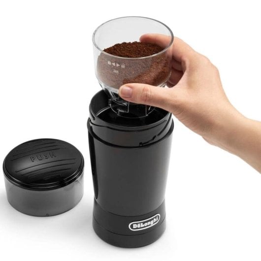 Delonghi Dedica Style EC685BK Máquina de Café Expresso Manual Com Função Flow Stop + Moinho De Oferta