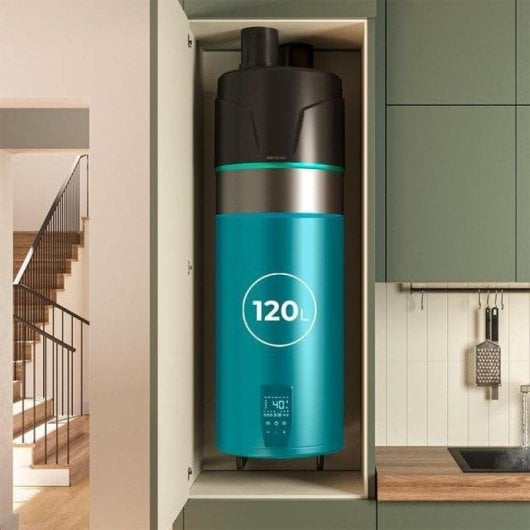 Termo Cecotec 120L wandmontage WiFi Touch Aerothermie A+
