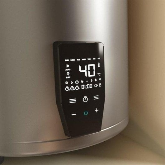 Termo Cecotec 120L wandmontage WiFi Touch Aerothermie A+