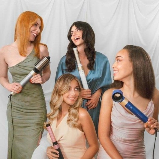 Cepillo de aire Cecotec Bamba CeramicCare 10in1 AirGlam Champagne  Multifunción 10 en 1