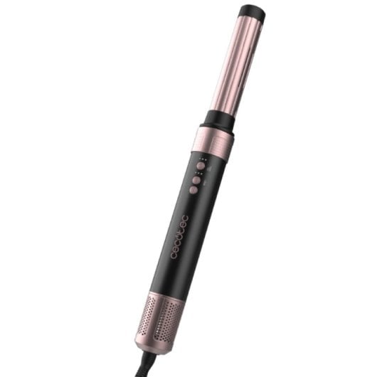 Kit de peluquería Cecotec Bamba CeramicCare 14in1 AirGlam Black 1400W Efecto Coanda Negros
