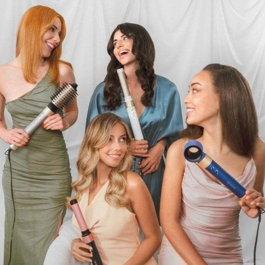 Kit de peluquería Cecotec Bamba CeramicCare 14in1 AirGlam Black 1400W Efecto Coanda Negros Reacondicionado