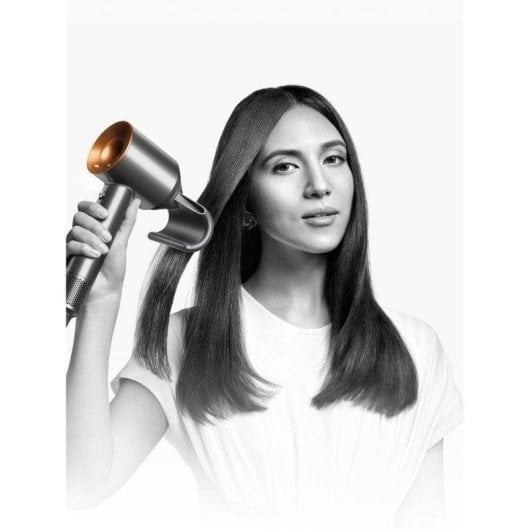 Ionen Föhn Dyson Supersonic 1600W 4 Temperaturstufen 3 Geschwindigkeiten Zubehör Blau Kupfer