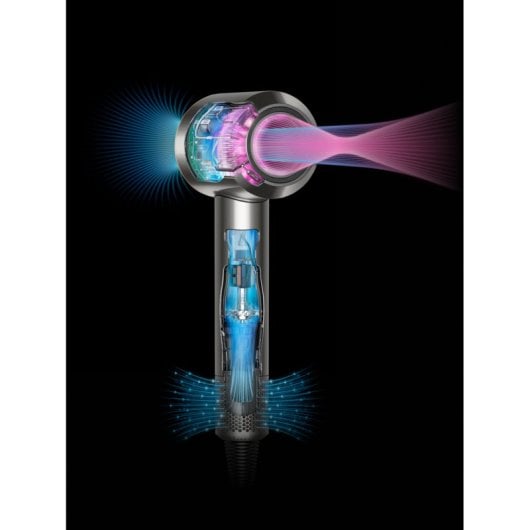 Sèche-cheveux Dyson Copper Blue 1600 W avec 3 vitesses, fonction ionique et air froid