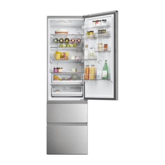 Haier HTW5620CNMG Frigorífico Combi Total No Frost Wifi C Inox