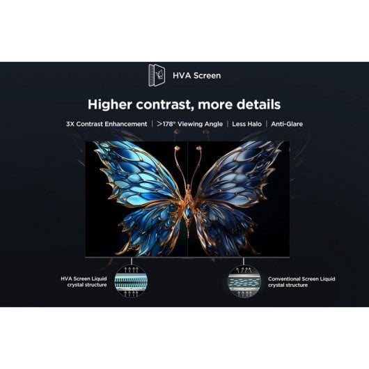 TCL QLED 43" 43P7K UltraHD 4K Dolby Atmos Google TV