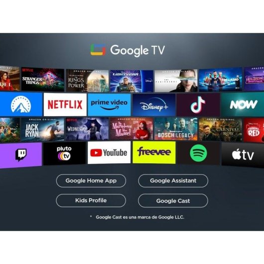 TCL QLED 50" 50P7KUltraHD 4K Dolby Atmos Google TV