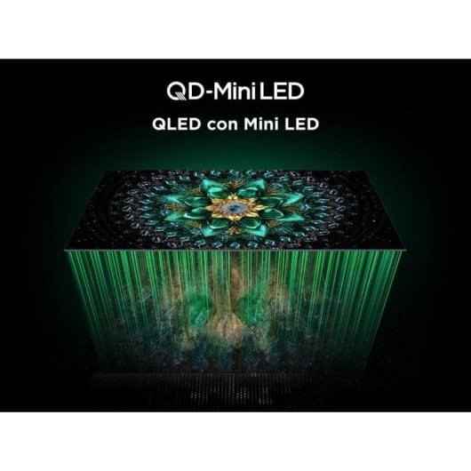 TV TCL QD Mini LED 55C6K 55" 4K UltraHD 144Hz Smart TV Google TV HDR10 Dolby Atmos