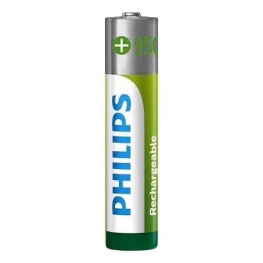 Pila recargable Philips R03B2A95/10 AAA 950mAh NiMH 1,2V Blíster 2 unidades