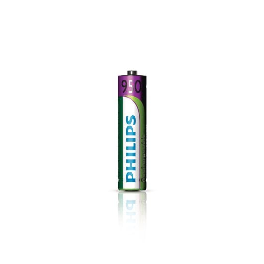 Pila recargable Philips R03B2A95/10 AAA 950mAh NiMH 1,2V Blíster 2 unidades