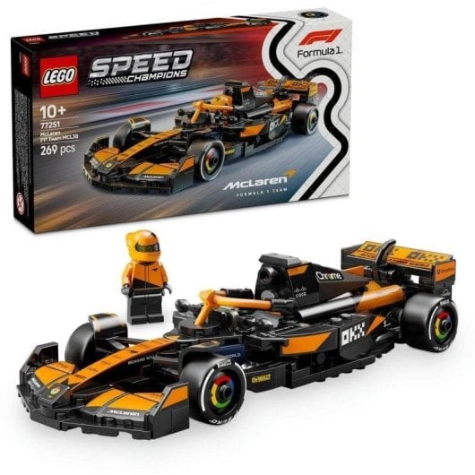 LEGO Speed Champions McLaren F1 Team MCL38 77251 269 Teile