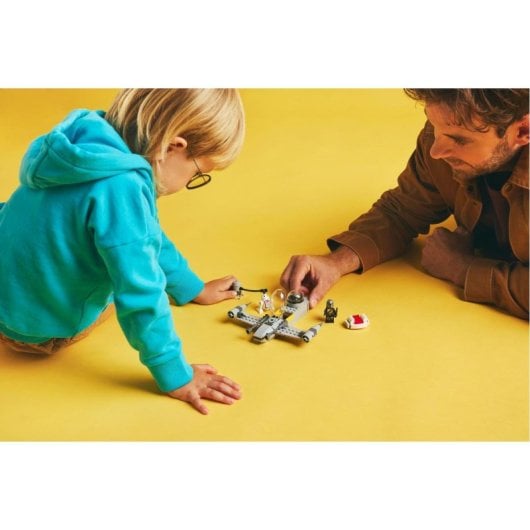Lego Star Wars Caza Estelar N-1 de Mando y Grogu, Nave y Figuras del Mandaloriano 4+ Años