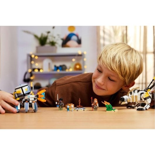 Lego Horizon Adventures Aloy und Varl vs. Krabbe und gezackte Zähne für Kinder ab 9 Jahren