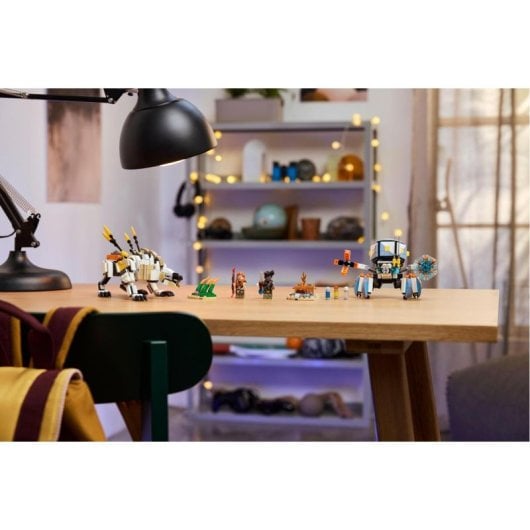 Lego Horizon Adventures Aloy und Varl vs. Krabbe und gezackte Zähne für Kinder ab 9 Jahren