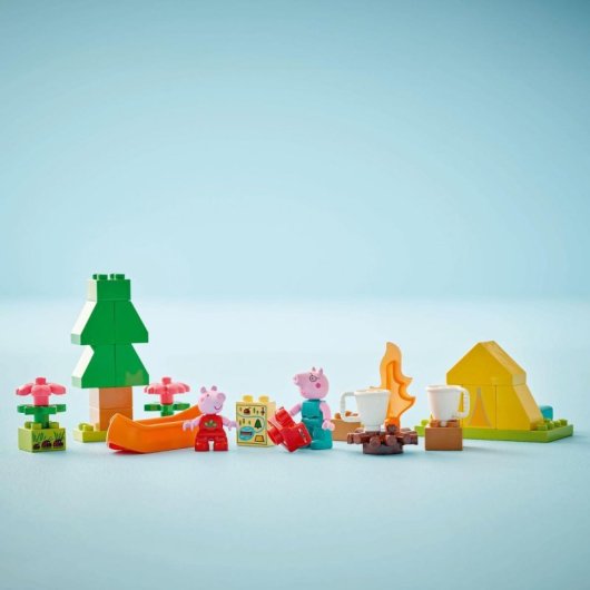 Lego Duplo Peppa Pig Excursión Campestre, Juguete Montessori para Niños de 2+ Años