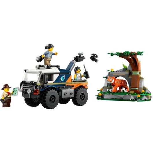 Lego City Exploradores de la Jungla: Camión Todoterreno para Niños de 6+ Años