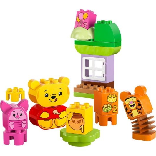 Lego Duplo Disney Fiesta de Cumpleaños de Winnie the Pooh para Niños de 18+ Meses