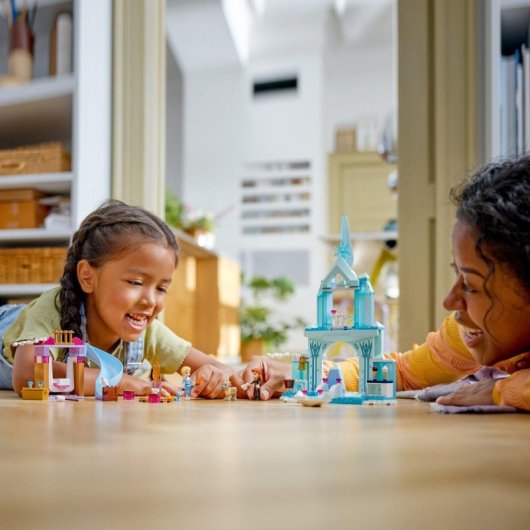 Lego Disney Castillo Helado de Elsa para Niños de 4+ Años