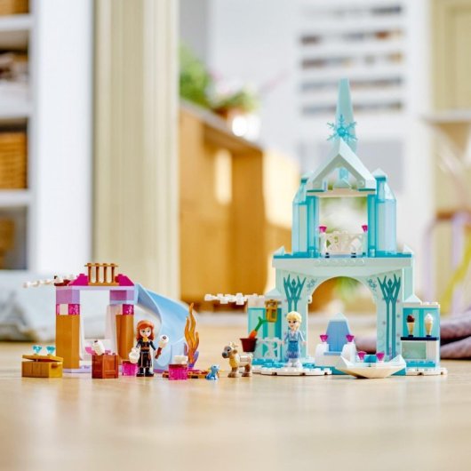 Lego Disney Castillo Helado de Elsa para Niños de 4+ Años