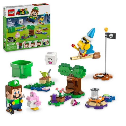 Lego Super Mario Aventuras interactivas con LEGO Luigi para Niños de 6+ Años