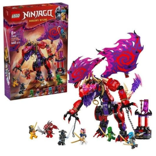 LEGO Ninjago Dragon du Chaos Colmillo Tronador 71832 668 pièces
