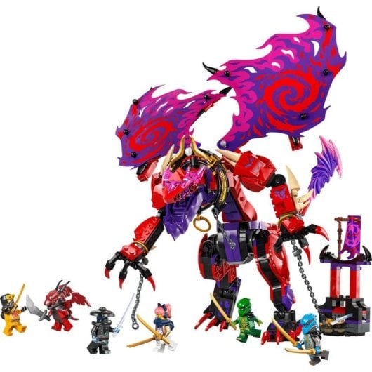 Lego Ninjago Dragón del Caos: Colmillo Tronador para Niños de 8+ Años