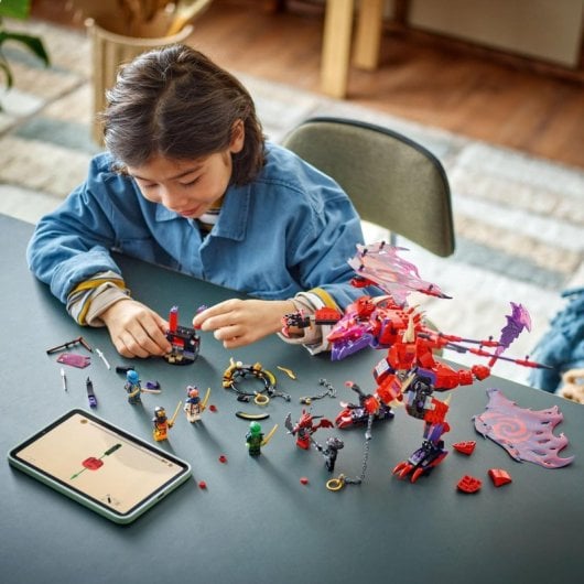 Lego Ninjago Dragón del Caos: Colmillo Tronador para Niños de 8+ Años