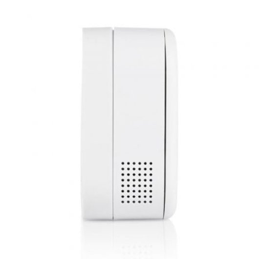 Detector Smartwares FGA-13041 Monóxido de Carbono, Cobertura 40m², Batería, 85dB, ABS Blanco