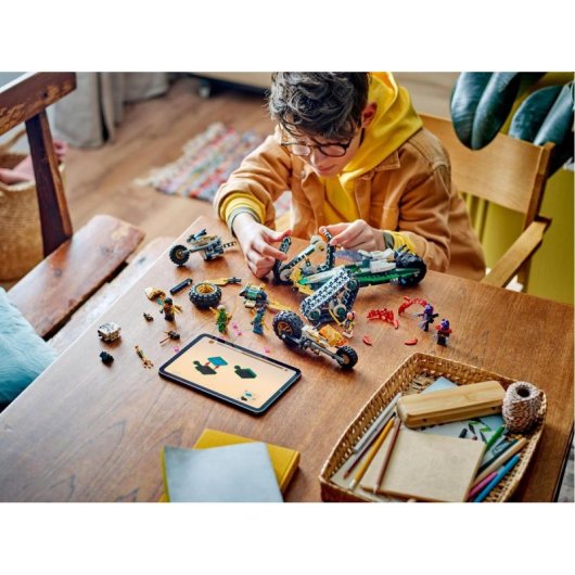 Lego Ninjago Vehículo Combinado del Equipo Ninja para Niños de 9+ Años
