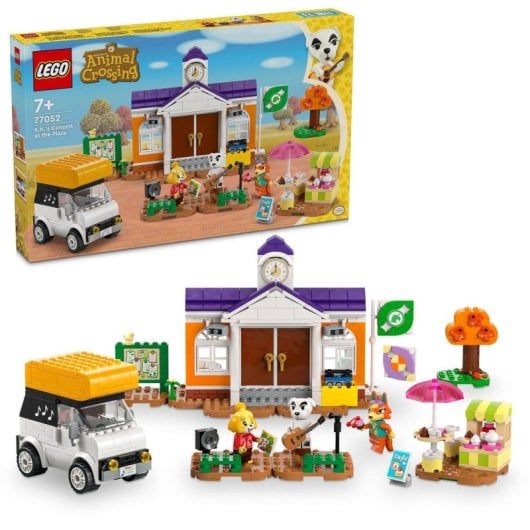 Lego Animal Crossing Concierto de Totakeke en la Plaza para Niños de 7+ Años