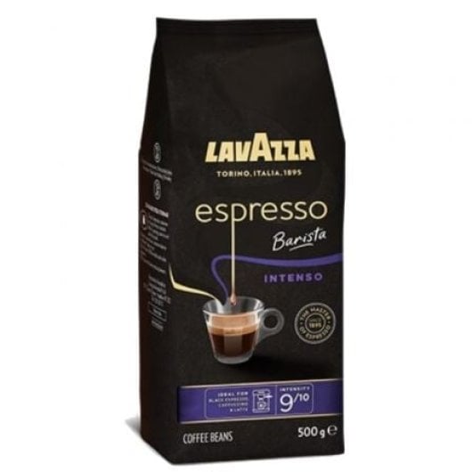 Café en grano Lavazza Espresso Barista Intenso 500g gran intensidad y cuerpo