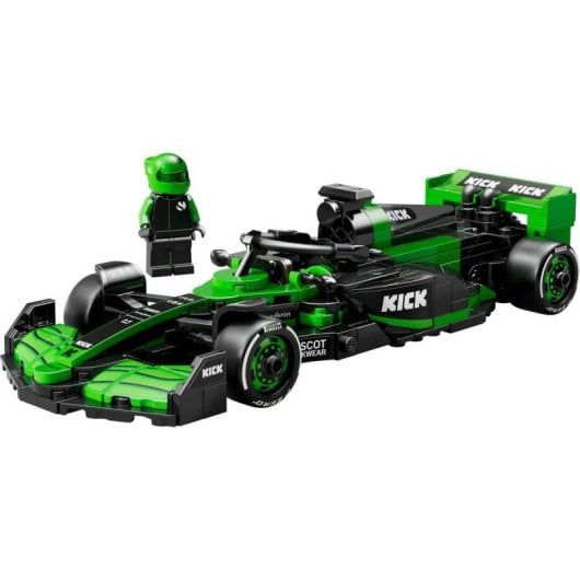 Lego Speed Champions Coche de Carreras KICK Sauber F1 Team C44, Maqueta de Coche 10+ Años