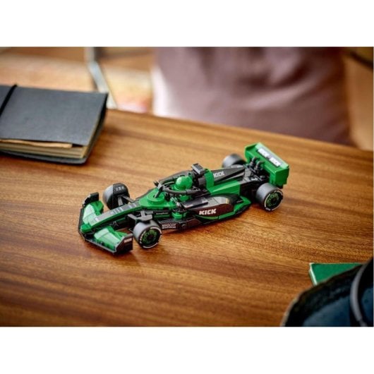 Lego Speed Champions Coche de Carreras KICK Sauber F1 Team C44, Maqueta de Coche 10+ Años