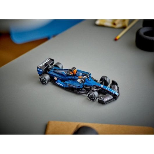 Lego Speed Champions Coche de Carreras Williams Racing FW46 F1, Vehículo y Piloto, 10+ Años
