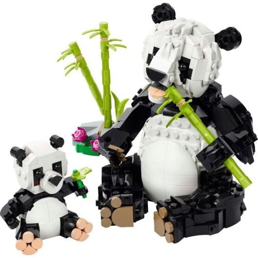 Lego Creator Fauna Salvaje: Familia de Pandas, Orcas o Pingüinos Transformables para Niños 8+ Años