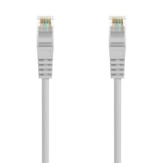 Cable de red AISENS A145-0553 RJ45 Cat.6A 30cm AWG24 LSZH Gris 100% cobre