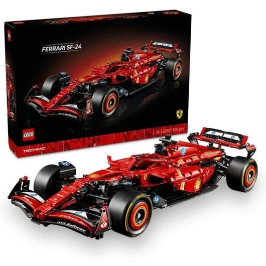 LEGO Technic Ferrari SF-24 F1 42207 1361 Teile