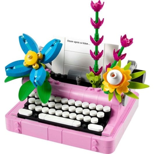 Lego Creator 3en1 Máquina de Escribir con Flores, Teclado Musical y Maceta para Niños de 8+ Años